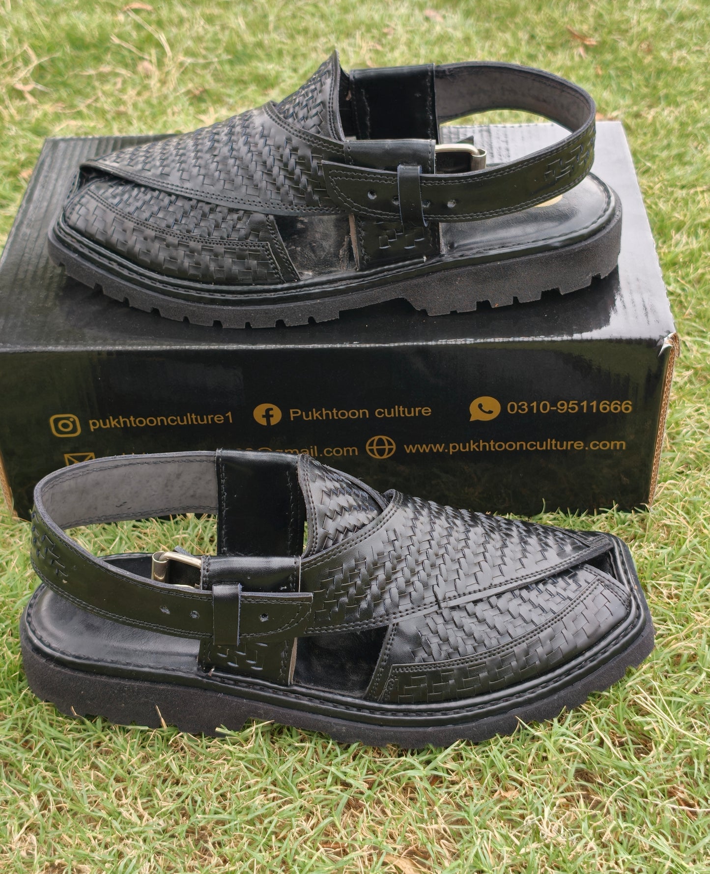 Hand Woven Black new Style Important Sole