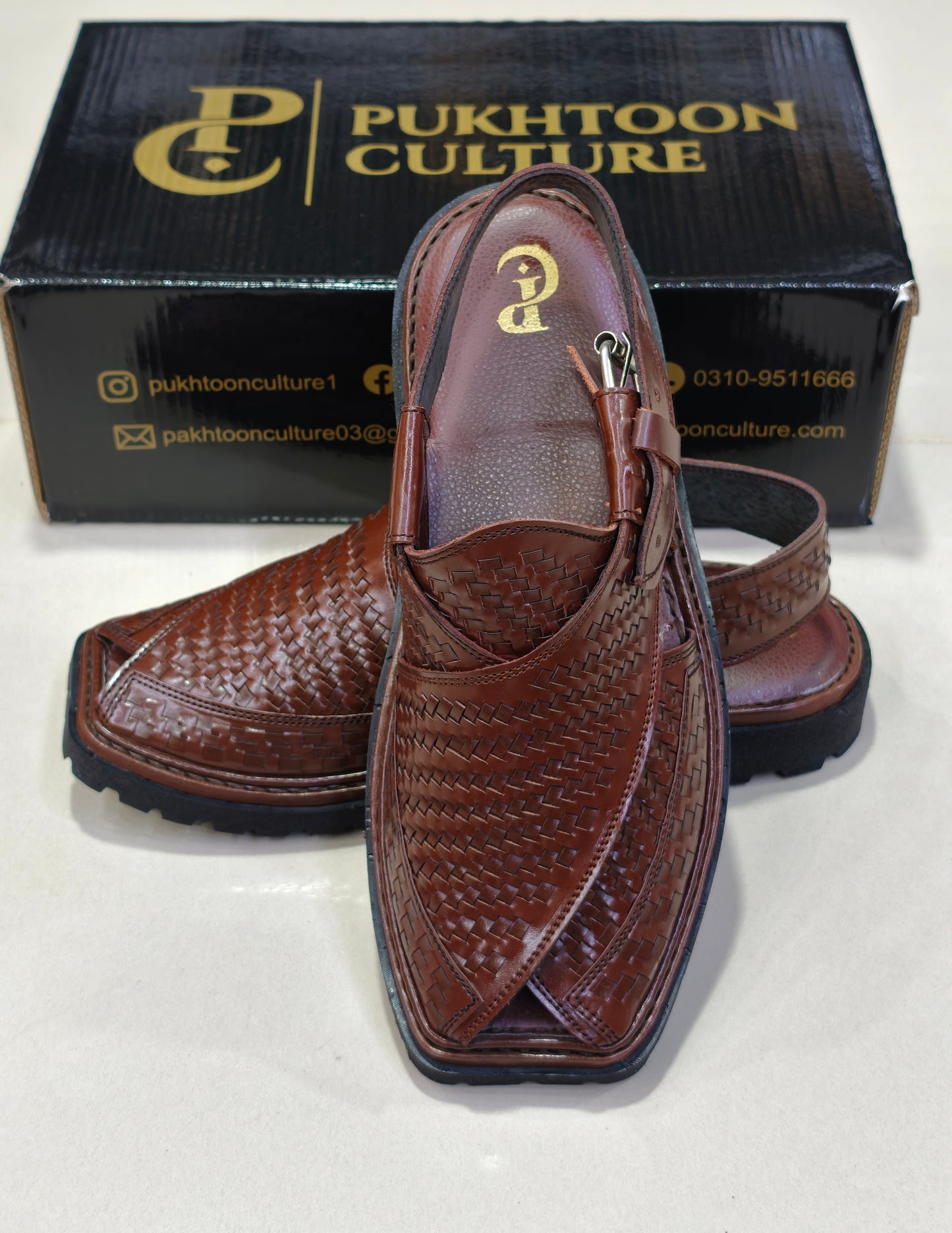 Hand Woven Brown new Style Important Sole