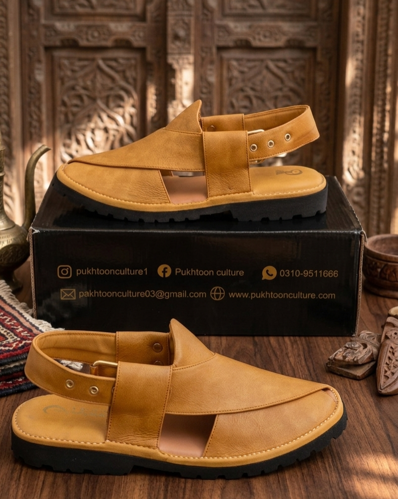 Goga Round Shape Honey Mustard Textured New Style Important Sole Light Weight