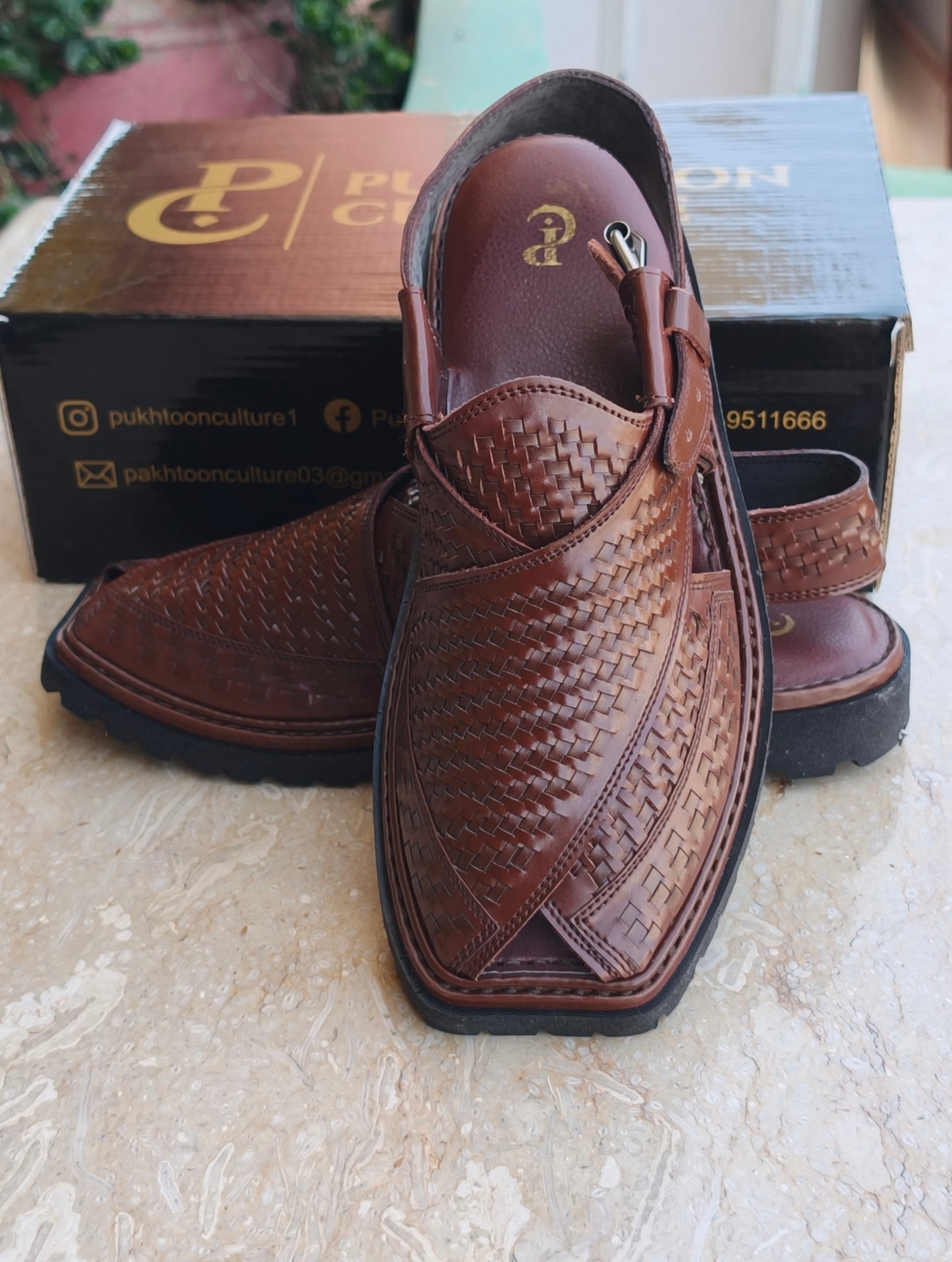 Hand Woven Brown new Style Important Sole