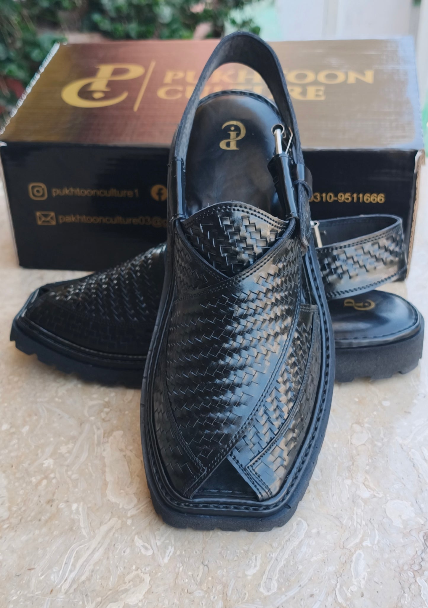 Hand Woven Black new Style Important Sole