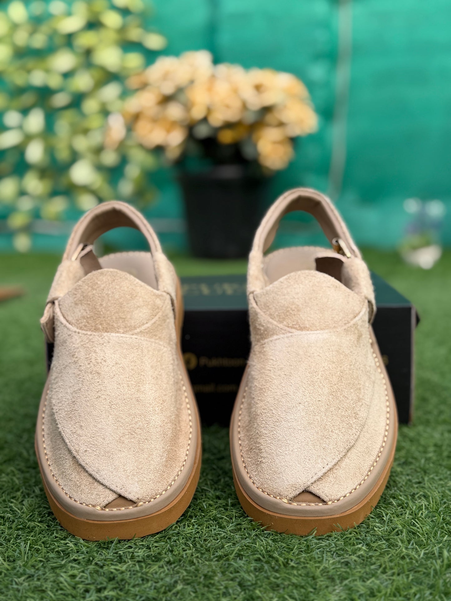 Air Goga Sketch Camel Beige Sued