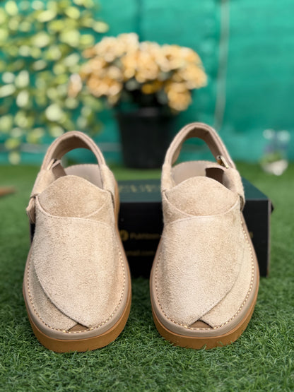 Air Goga Sketch Camel Beige Sued