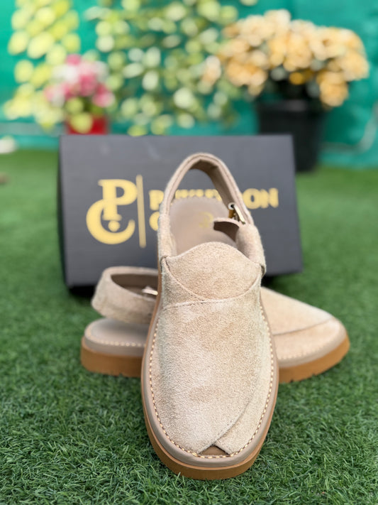 Air Goga Sketch Camel Beige Sued