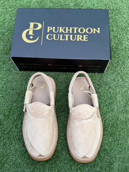 Air Goga Sketch Camel Beige Sued